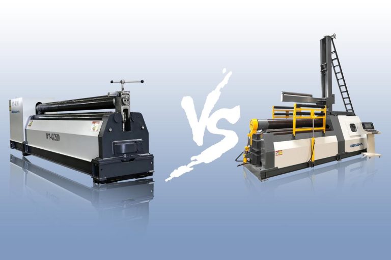 BEIGEMA 3-roll and 4-roll plate rolling machine comparison