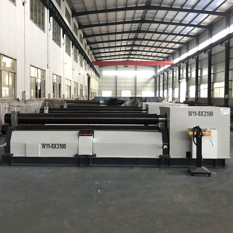 BEIGEMA W11 symmetrical 3-roll plate rolling machine