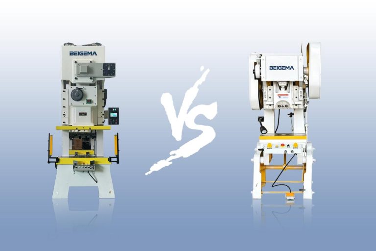 Metal punching machine configurations by drive and architecture