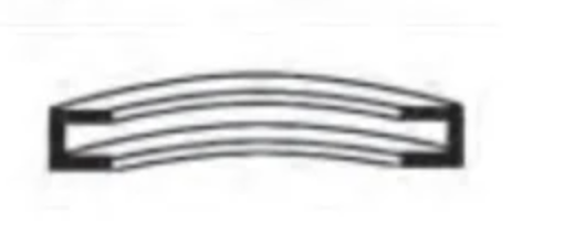 Channel 50x25x5 mm bent the hard way