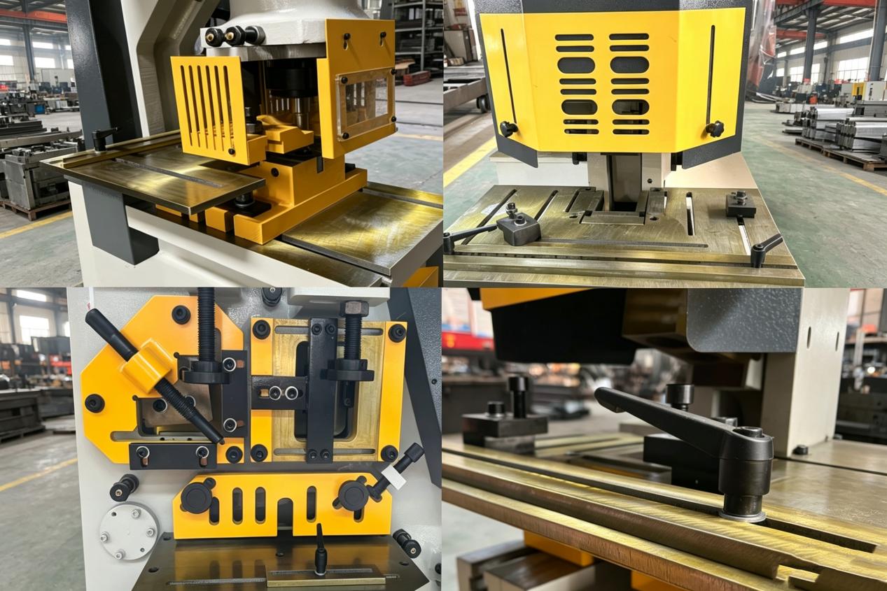 BEIGEMA hydraulic ironworker with multiple workstations