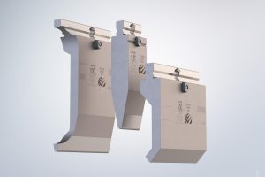 American-style tooling example. A mounting-interface drawing is needed to establish compatibility.