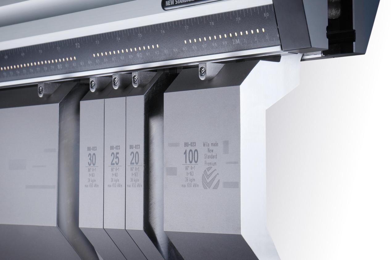 WILA New Standard tooling example; segmentation and quick clamping alone do not define this interface.